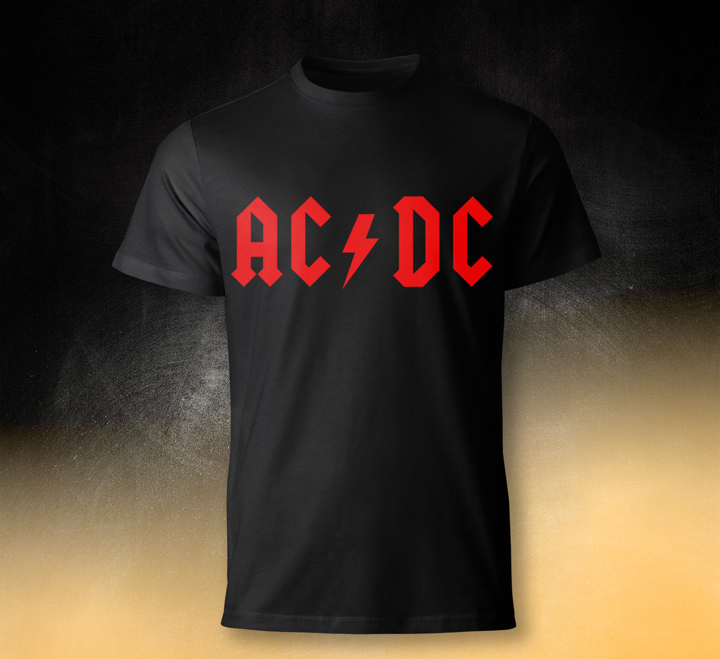AC/DC Red and Black  Shirt